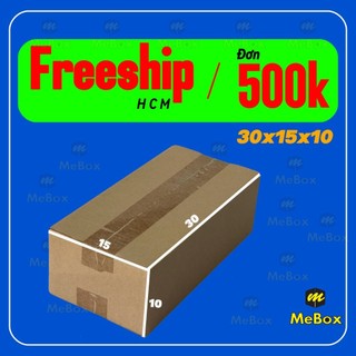 Thùng carton 30x15x10 gói hàng bộ 100 cái