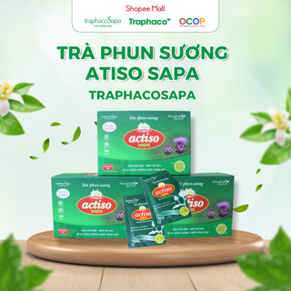 Trà phun sương atiso sapa trà cốm lợi gan actiso traphacosapa ocop 4 sao tốt cho sức khoẻ hộp 30 gói
