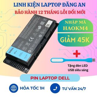 Pin laptop dell precision m4600 m4700 m4800 m6600 m6700 m6800 -pin dell chính hãng bảo hành 12 tháng