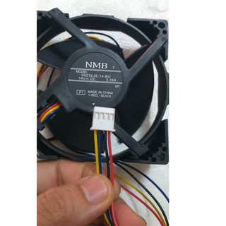 Quạt tủ lạnh toshiba dc : 14v, 0.16a, 4 dây 9x9 cm