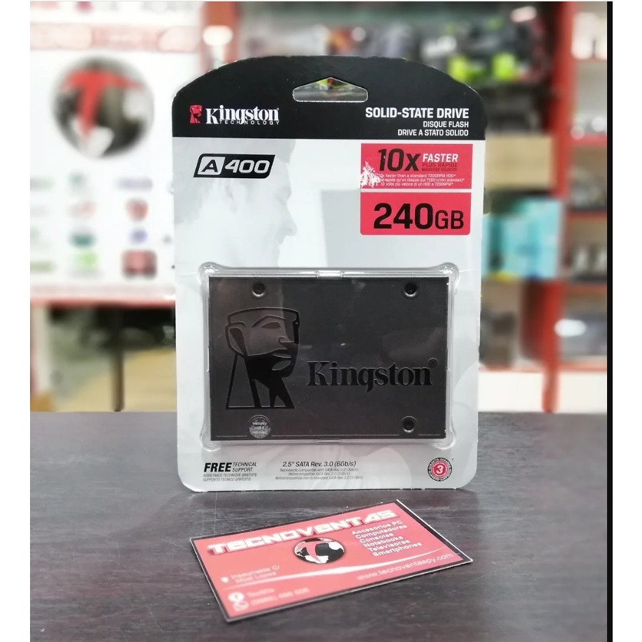 Ổ cứng SSD Kingston A400 120GB/240GB/480GB 2.5'' SATA III HÀNG MỚI BẢO HÀNH 36 THÁNG