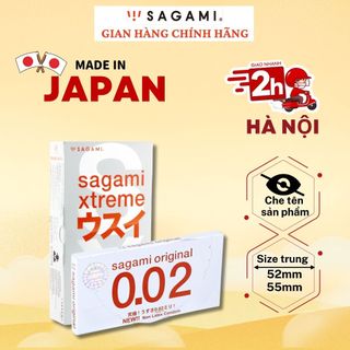 Bao cao su sagami super thin + bao cao su siêu mỏng 0.02 - siêu rẻ