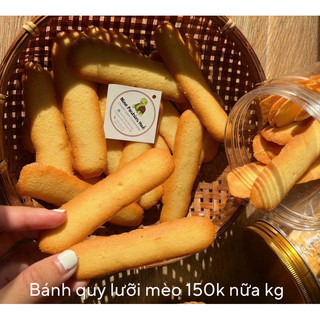Bánh cookies lưỡi mèo giòn - Nhà Nine