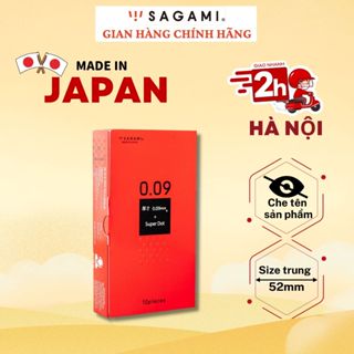 Bao cao su Sagami Super Dot 009 có gai Dày Hộp 10 chiếc