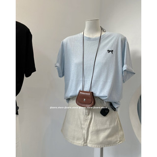Áo pull giấy thêu nơ new freesize [HÌNH THẬT]