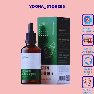 Serum khổ qua mướp đắng hanmade Lim farm-100% nguyên chất,giảm mụn mờ thâm,sáng da chăm sóc da mặt cho chị em