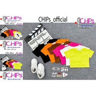 Áo Croptop Cộc Tay Chất Bozip Mềm Mát Cho Bé Gái Có Sáu Màu Cho Bé