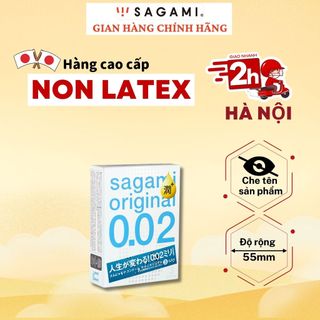 Bao cao su sagami 002 extra - non latex - 01 hộp