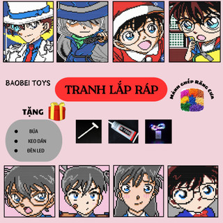 Tranh ghép hình conan, kaito kid, tranh lắp ráp conan, kaito kid mảnh ghép răng cưa - baobei toys