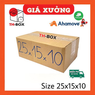 25x15x10 combo 100 hộp carton