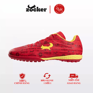 Giày đá bóng Zocker Winner E phiên bản mới, lưỡi gà cải tiến, trang bị đệm gót EVA cao cấp, bảo hành chính hãng 4 tháng