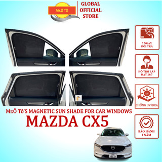 Rèm che nắng chống uv xe mazda cx5 2018-2022 hàng loại 1 mr.ôtô -bảo hành 2 năm hc
