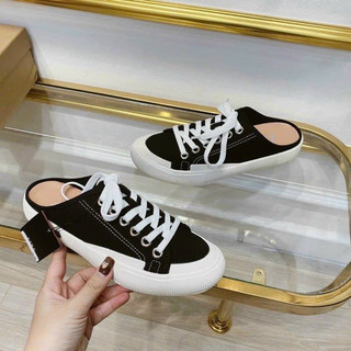 Giày sục nữ ZARA đế độn cá tính cực xinh, sục nữ đế bằng 2cm hottrend