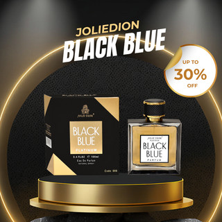 Nước hoa nam Black Blue chính hãng thơm lâu,hương gỗ -  Singapore  - Jolie Dion-EDP - 100ml [Mua bán lẻ & sỉ]