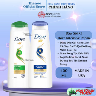 Dầu gội xả dove daily care + hair fall rescue shampoo 400ml - hàng mỹ