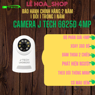 Camera wifi ip j-tech uhd6625d