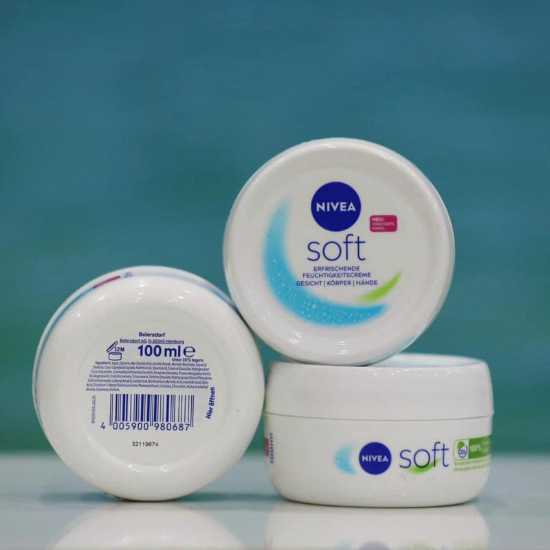 Hàng Đức Kem nẻ, giữ ẩm Nivea Soft