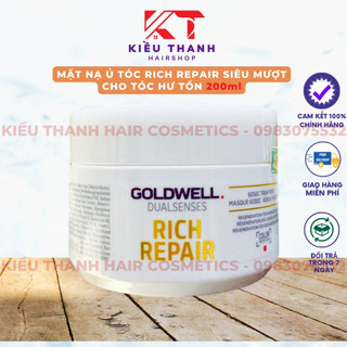 [Chính hãng] Mặt Nạ ủ tóc Siêu phục hồi GOLDWELL 60s DUALSENSES RICHL 200ML/ 500ML
