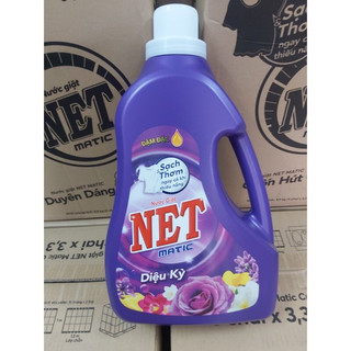 Nước giặt NET matic 3,3kg(đủ màu)