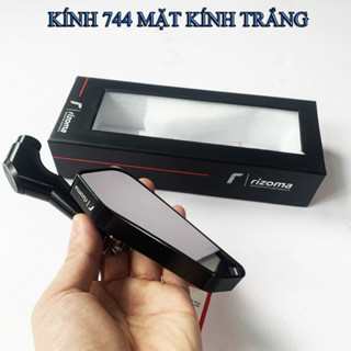 Kính chiếu hậu 744 rizoma hoặc H2c 5góc kính trắng hàng đẹp( gắn trái phải)