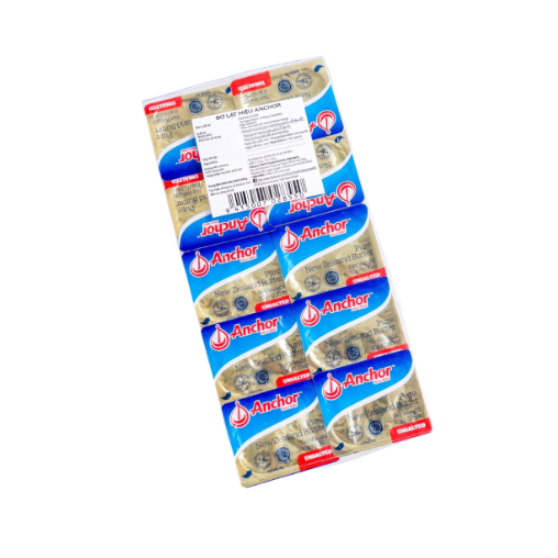 Bơ lạt vỉ Anchor vỉ 10 viên 7g(date mới)
