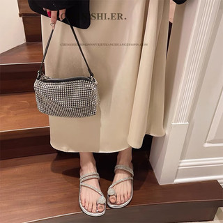 dép kẹp đính đá Bling fullbox .
