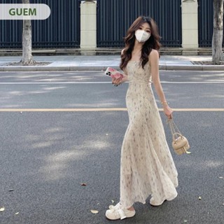 [Sẵn] Váy Liền Hai Dây Hoa Nhí Dáng Dài Chữ A Tôn Dáng Chiết Eo Thiết Kế Mới Mùa Hè Cho Nữ 2024 A307