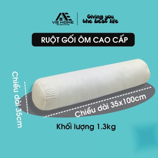 Ruột gối ôm cao cấp VIE Home - Bedding kích thước 35x100cm ôm thoải mái khi ngủ - 1 cái