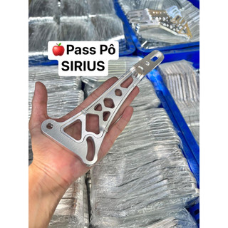 Pát treo pô sirius nhôm 10li - pass pô sirius