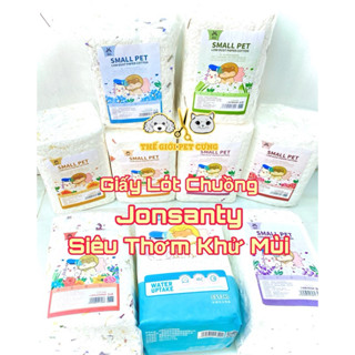 [ TÚI CHIẾT 50GR ] Giấy lót chuồng Hamster Jonsanty 450GR/1L