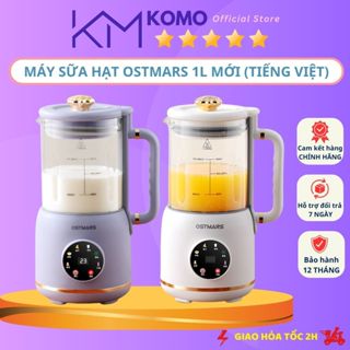 (MỚI 2024) Máy Làm Sữa Hạt, Máy Nấu Sữa Hạt OSTMARS Đa Năng 1000ML, Xay Nấu Tiện Lợi BH 12Th  - Aichi House