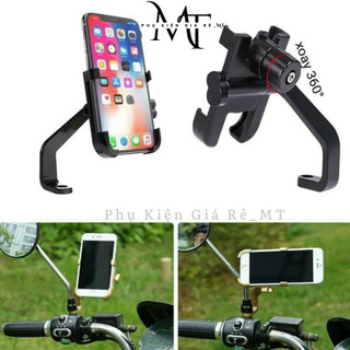 Giá Đỡ Kẹp Điện Thoại Xe Máy C2 Kim Loại Chắc Chắn