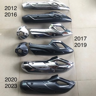 [MiễnShip] Ốp Che Pô SH 2012-2024 Carbon, crom Phụ Kiện Trang Trí Xe SH 2012-2016,2017-2019,2020-2024