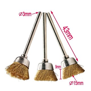 Chổi Đánh Rỉ Sắt Lông Ngựa 3mm