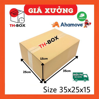 35x25x15 hộp carton đóng hàng