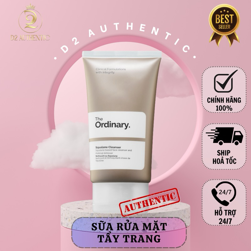 Sữa rửa mặt The Ordinary Squalane Cleanser