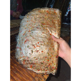 1kg Siêu cay Bánh Tráng Dẽo Hành Lá