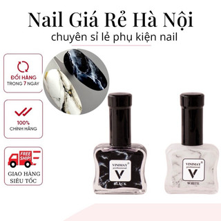 Long cồn Vinimay lẻ Trắng Đen chai 15ml ( Chính Hãng )