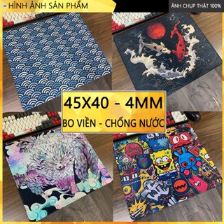 Miếng lót chuột, bàn di chuột chống nước chuyên game 45x40cm dày 4mm