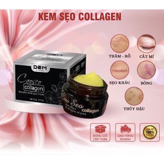 Kem sẹo kem sẹo thâm kem lành sẹo rỗ collagen tươi dr.evamoon dr evamoon hổ trợ mờ sẹo