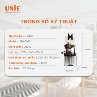Máy ép chậm Unie USJDC71S