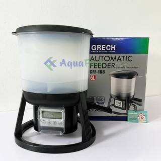 Máy Cho Cá Koi Ăn Tự Động SUNSUN CFF-106 (dung tích 6L, cài được 6 bữa/ngày)