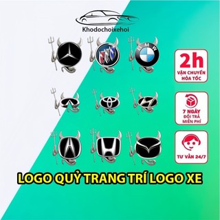 Logo Quỷ Satan Trang Trí Logo Ô Tô
