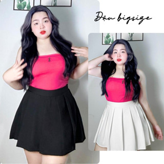 Chân váy tennis Bigsize nữ xếp ly lưng chun co giãn chất tuyết mưa cao cấp có quần bảo hộ - CV10