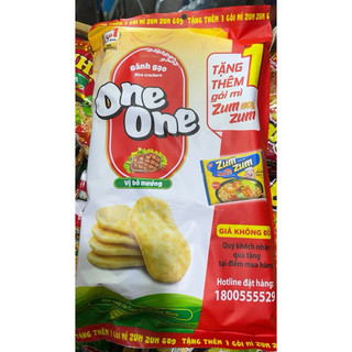 Bánh gạo One One 150g.mẩu mới(mua 2 bánh được tặng thêm 1gói mì zum