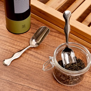 Dụng cụ xúc trà, muỗng thìa xúc trà bằng inox 304