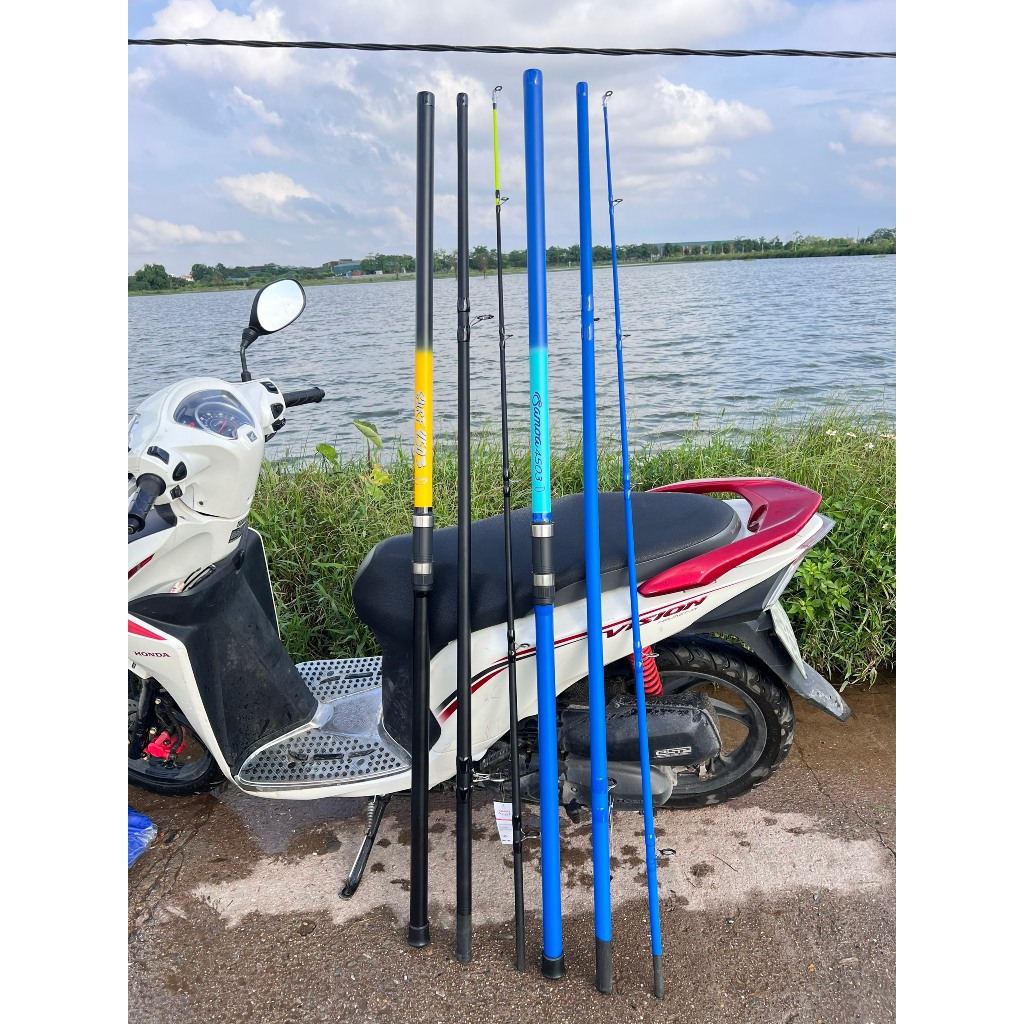 Cần Câu Cá Lục 3 Khúc ASHINO SUFR 4m2 và 4m5 _ Cần Câu Cá _ Cần Lục
