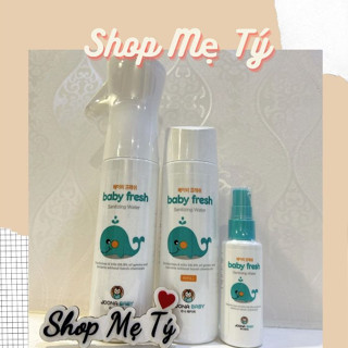 Xịt khuẩn khử mùi Baby Fresh thương hiệu Joona Baby 2 size 300ml/ 60ml/ refill thay thế JoonaBaby cho mẹ và bé