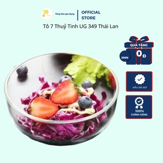 Tô 7 Thuỷ Tinh Ug 349 Thái Lan Mta-Mart, Trong Suốt, Mẫu Mã Đẹp, Sáng Trọng