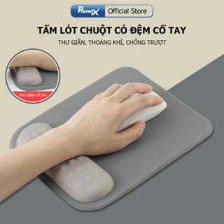 Lót chuột có đệm kê tay êm ái, giảm mỏi cổ tay khi làm việc